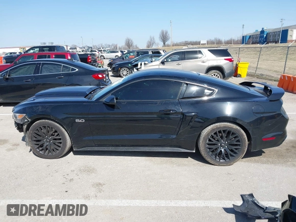 2017 Ford Mustang GT with VIN 1FA6P8CF6H5240226, listed as a IAAI auction lot 41750858 with 64,497 mi miles and . Bid and sale history available at carsss.com. Image 15.