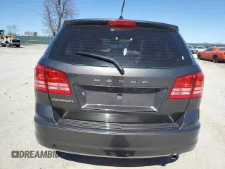 2015 Dodge Journey American Value with VIN 3C4PDCAB2FT538201, listed as a Copart auction lot 47058615 with 135,280 mi miles and Salvage Title. Bid and sale history available at DreamBid. Image 6.