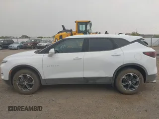 2025 Chevrolet Blazer LT with VIN 3GNKBHR46SS129936, listed as a IAAI auction lot 42761321 with 15,095 mi miles and . Bid and sale history available at DreamBid. Image 14.