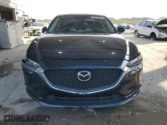 2020 Mazda 6 Sport with VIN JM1GL1UM5L1525756, listed as a Copart auction lot 46450495 with 53,741 mi miles and Salvage Title. Bid and sale history available at DreamBid. Image 5.