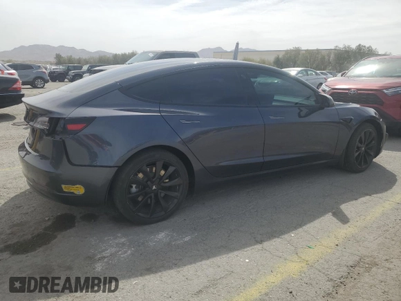 2018 Tesla Model 3 Long Range Battery with VIN 5YJ3E1EA4JF110168, listed as a Copart auction lot 50425285 with 109,295 mi miles and Salvage Title. Bid and sale history available at DreamBid. Image 3.