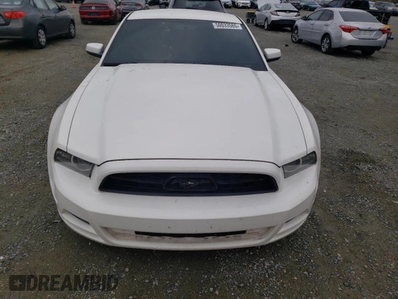 2013 Ford Mustang V6 with VIN 1ZVBP8AM3D5271855, listed as a Copart auction lot 50033585 with 140,675 mi miles and Salvage Title. Bid and sale history available at carsss.com. Image 5.