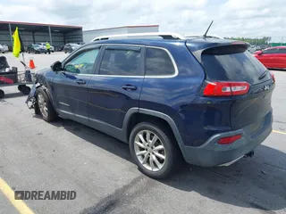 2015 Jeep Cherokee Limited with VIN 1C4PJLDS0FW602525, listed as a IAAI auction lot 42114915 with 194,530 mi miles and . Bid and sale history available at DreamBid. Image 3.