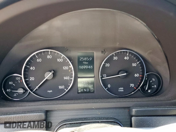 2005 Mercedes-Benz C 230 Kompressor с VIN WDBRF40J55F665162, выставлен на аукционе Copart как лот 59007995 с пробегом 169 948 миль миль и Списание • Salvage title. История ставок и продаж доступна на DreamBid. Изображение 9.