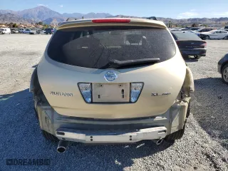 2003 Nissan Murano SL with VIN JN8AZ08W13W208803, listed as a Copart auction lot 89105015 with 113,816 mi miles and Salvage Title. Bid and sale history available at carsss.com. Image 6.