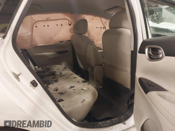 2017 Nissan Sentra SV with VIN 3N1AB7AP3HY357809, listed as a IAAI auction lot 41868646 with Not Provided miles and . Bid and sale history available at DreamBid. Image 8.