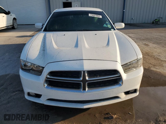 2013 Dodge Charger SXT with VIN 2C3CDXHG4DH709127, listed as a Copart auction lot 73497904 with 61,866 mi miles and Salvage Title. Bid and sale history available at carsss.com. Image 5.