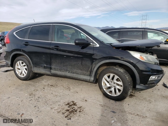 2015 Honda CR-V EX-L with VIN 2HKRM4H72FH620672, listed as a Copart auction lot 50746605 with 102,885 mi miles and Salvage Title. Bid and sale history available at carsss.com. Image 4.