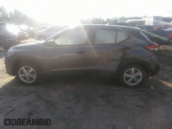 2020 Nissan Kicks S with VIN 3N1CP5BV5LL560282, listed as a IAAI auction lot 41164350 with 68,095 mi miles and . Bid and sale history available at carsss.com. Image 14.