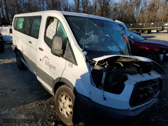2017 Ford Transit Wagon XL with VIN 1FBZX2ZM5HKA93932, listed as a Copart auction lot 83963914 with NaN miles and Salvage Title. Bid and sale history available at carsss.com. Image 4.