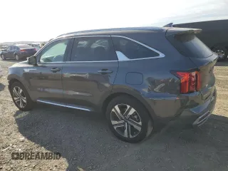 2023 Kia Sorento Hybrid EX with VIN KNDRHDLG7P5187878, listed as a Copart auction lot 87659315 with 19,601 mi miles and Salvage Title. Bid and sale history available at carsss.com. Image 2.