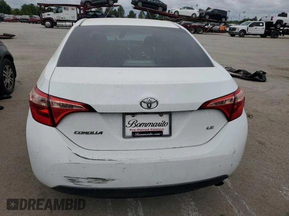 2019 Toyota Corolla L with VIN 5YFBURHE6KP872662, listed as a Copart auction lot 66572744 with 146,425 mi miles and Salvage Title. Bid and sale history available at DreamBid. Image 6.