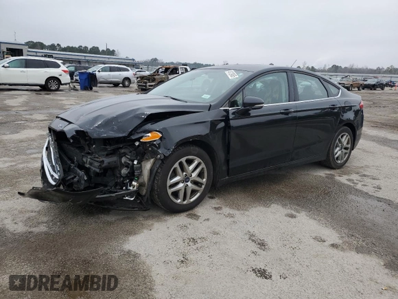 2016 Ford Fusion SE with VIN 1FA6P0HD9G5119892, listed as a Copart auction lot 46128495 with 141,867 mi miles and Salvage Title. Bid and sale history available at carsss.com. Image 1.