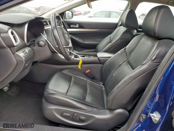 2021 Nissan Maxima SV with VIN 1N4AA6CV8MC512644, listed as a Copart auction lot 45953605 with 53,206 mi miles and Salvage Title. Bid and sale history available at carsss.com. Image 7.