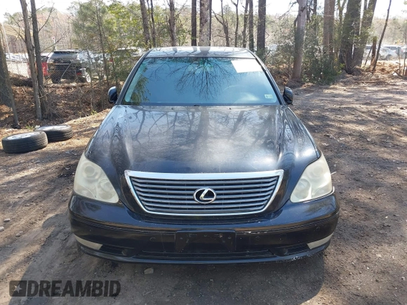 2005 Lexus LS 430 with VIN JTHBN36F355013969, listed as a IAAI auction lot 41887437 with 232,163 mi miles. Bid and sale history available at carsss.com. Image 13.