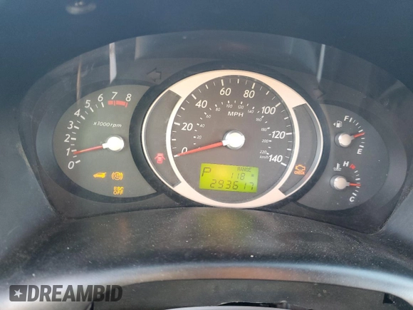 2007 Hyundai Tucson SE with VIN KM8JN12D07U637321, listed as a Copart auction lot 42730925 with 293,617 mi miles and Salvage Title. Bid and sale history available at carsss.com. Image 9.
