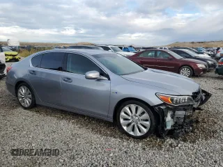 2016 Acura RLX Hybrid Advance Pkg with VIN JH4KC2F98GC000353, listed as a Copart auction lot 78083014 with 91,878 mi miles and Salvage Title. Bid and sale history available at carsss.com. Image 4.