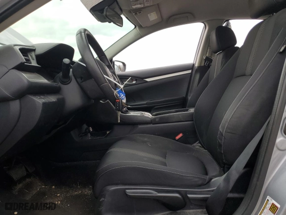 2019 Honda Civic Sedan LX with VIN 2HGFC2F62KH575600, listed as a Copart auction lot 50472195 with 50,016 mi miles and Salvage Title. Bid and sale history available at carsss.com. Image 7.