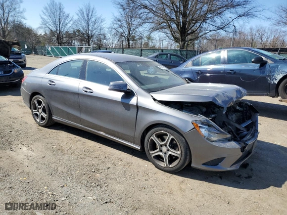 2014 Mercedes-Benz CLA-Class CLA 250 with VIN WDDSJ4GB9EN121324, listed as a Copart auction lot 48356265 with 84,860 mi miles and Salvage Title. Bid and sale history available at carsss.com. Image 4.