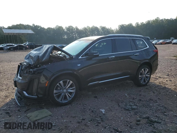 2020 Cadillac XT6 AWD Premium Luxury with VIN 1GYKPFRSXLZ208635, listed as a Copart auction lot 69057844 with 30,946 mi miles and Salvage Title. Bid and sale history available at carsss.com. Image 1.