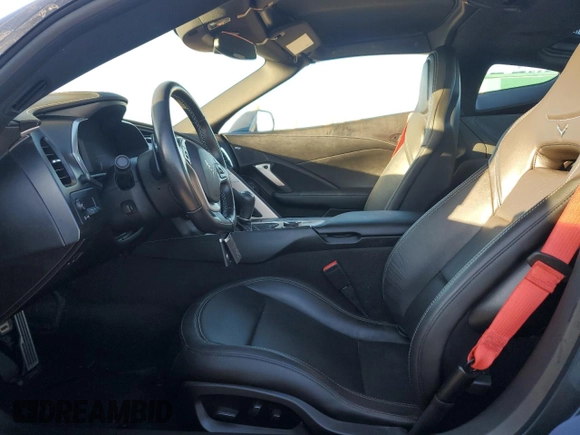 2019 Chevrolet Corvette Grand Sport 2LT with VIN 1G1YX2D70K5115777, listed as a Copart auction lot 87289684 with 7,145 mi miles and Non Repairable. Bid and sale history available at carsss.com. Image 7.