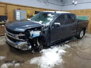 2021 Chevrolet Silverado 1500 LT z VIN 1GCPYJEK3MZ348447, wystawiony jako Copart lot #44338935 z przebiegiem 85 748 mil mil oraz Nie do naprawy • Non repairable. Historia ofert i sprzedaży dostępna na DreamBid. Obrazek 1.