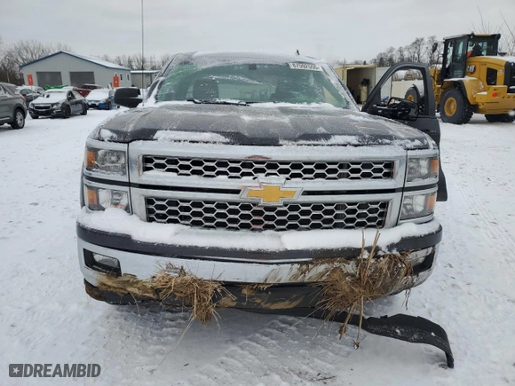 2014 Chevrolet Silverado 1500 LT with VIN 1GCVKREH5EZ286384, listed as a Copart auction lot 87592555 with 105,741 mi miles and Salvage Title. Bid and sale history available at carsss.com. Image 5.