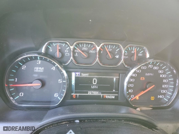 2014 Chevrolet Silverado 1500 LT with VIN 1GCRCREH2EZ309084, listed as a Copart auction lot 46279415 with 227,694 mi miles and Salvage Title. Bid and sale history available at carsss.com. Image 9.
