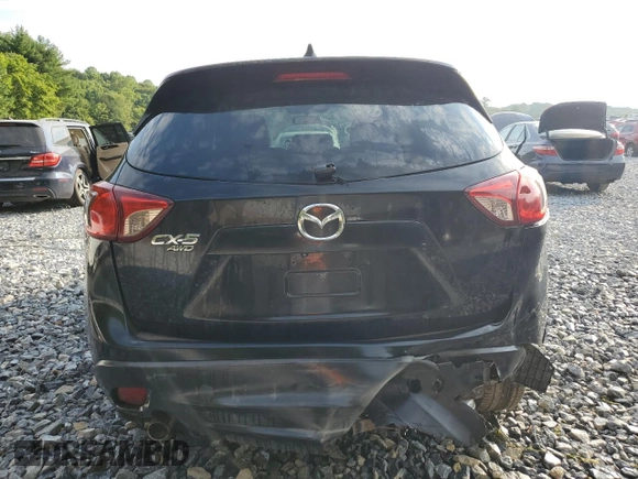 2015 Mazda CX-5 Touring with VIN JM3KE4CY4F0474732, listed as a Copart auction lot 53435334 with 134,631 mi miles and Salvage Title. Bid and sale history available at carsss.com. Image 6.