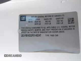 2015 Chevrolet Camaro LS z VIN 2G1FB1E32F9140247, wystawiony jako IAAI lot #42240205 z przebiegiem 196 142 mil mil oraz . Historia ofert i sprzedaży dostępna na DreamBid. Obrazek 9.