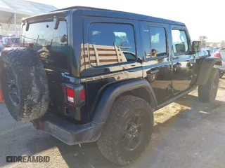 2024 Jeep Wrangler 4xe Willys with VIN 1C4RJXN6XRW215633, listed as a IAAI auction lot 41861641 with 3,927 mi miles. Bid and sale history available at carsss.com. Image 4.