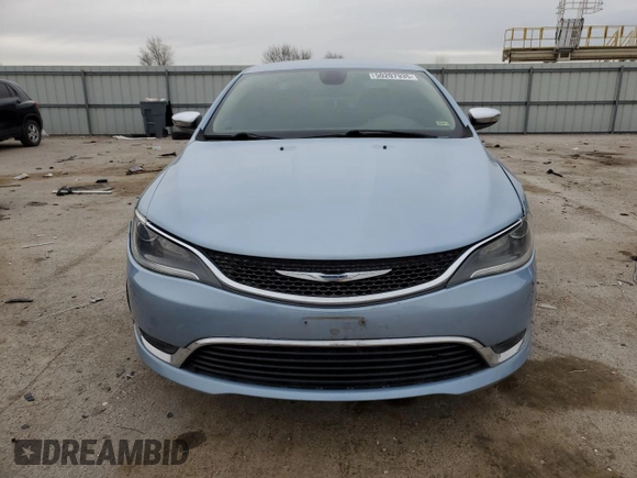 2015 Chrysler 200 Limited with VIN 1C3CCCAB6FN686177, listed as a Copart auction lot 50207935 with 132,861 mi miles and Salvage Title. Bid and sale history available at carsss.com. Image 5.