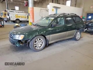 2001 Subaru Legacy Outback with VIN 4S3BH675217671670, listed as a Copart auction lot 56286775 with 86,557 mi miles and Salvage title. Bid and sale history available at DreamBid. Image 1.