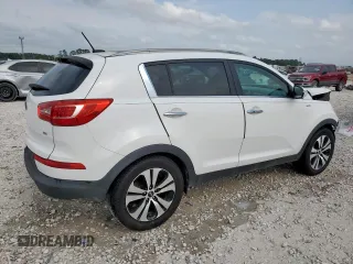 2013 Kia Sportage EX z VIN KNDPCCA29D7434437, wystawiony jako Copart lot #57657125 z przebiegiem 131 625 mil mil oraz Szkoda całkowita • Salvage title. Historia ofert i sprzedaży dostępna na DreamBid. Obrazek 3.