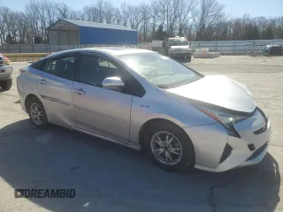 2017 Toyota Prius Two with VIN JTDKARFU9H3037207, listed as a Copart auction lot 47458305 with 112,010 mi miles and Salvage Title. Bid and sale history available at DreamBid. Image 4.