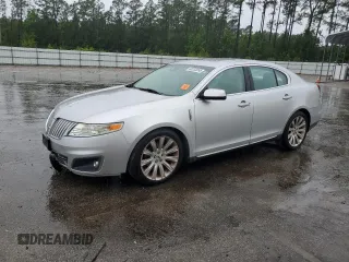 2012 Lincoln MKS with VIN 1LNHL9DRXCG807642, listed as a Copart auction lot 60233055 with 189,993 mi miles and Salvage title. Bid and sale history available at DreamBid. Image 1.