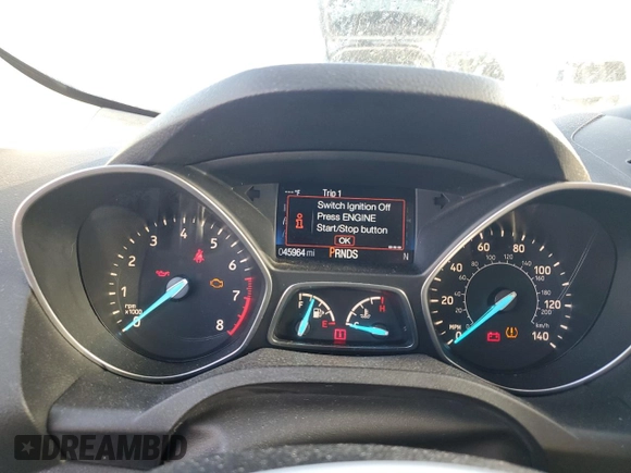 2019 Ford Escape Titanium with VIN 1FMCU9J90KUA75324, listed as a Copart auction lot 51296705 with 45,964 mi miles and Salvage Title. Bid and sale history available at carsss.com. Image 9.