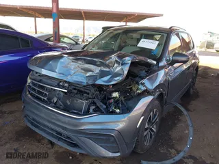 2022 Volkswagen Tiguan S with VIN 3VV1B7AX8NM146414, listed as a IAAI auction lot 41773162 with 115,193 mi miles. Bid and sale history available at carsss.com. Image 6.