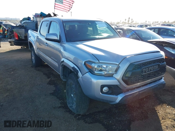 2016 Toyota Tacoma SR5 with VIN 5TFAX5GN7GX068344, listed as a IAAI auction lot 41337672 with 51,914 mi miles. Bid and sale history available at carsss.com. Image 1.