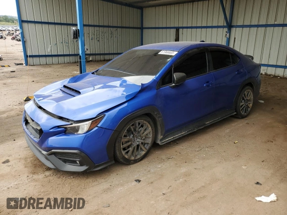 2022 Subaru WRX Premium with VIN JF1VBAF6XN9027748, listed as a Copart auction lot 61966665 with 45,174 mi miles and Salvage title. Bid and sale history available at DreamBid. Image 1.