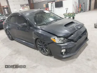 2018 Subaru WRX Premium with VIN JF1VA1C69J9809055, listed as a IAAI auction lot 41791789 with 113,185 mi miles. Bid and sale history available at carsss.com. Image 1.