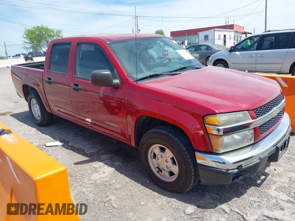 2005 Chevrolet Colorado 1SC LS Z85 with VIN 1GCCS136X58120717, listed as a IAAI auction lot 42096783 with 112,953 mi miles. Bid and sale history available at carsss.com. Image 1.