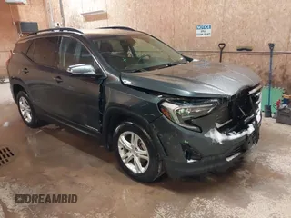 2019 GMC Terrain SLE with VIN 3GKALMEV4KL359787, listed as a IAAI auction lot 41320138 with 106,234 mi miles and . Bid and sale history available at DreamBid. Image 1.