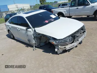 2018 Honda Accord EX-L z VIN 1HGCV1F51JA083202, wystawiony jako IAAI lot #42281661 z przebiegiem 65 692 mil mil oraz . Historia ofert i sprzedaży dostępna na DreamBid. Obrazek 1.