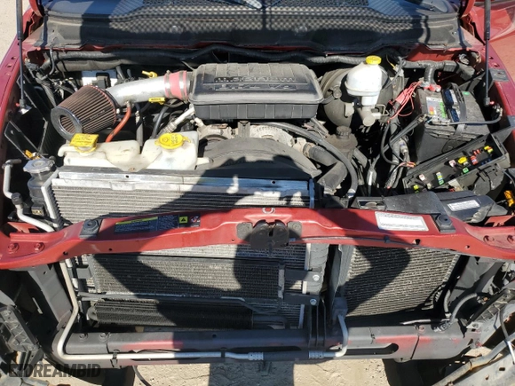 2006 Dodge Ram 1500 ST with VIN 1D7HA18K36J222729, listed as a Copart auction lot 43878025 with 140,804 mi miles and Salvage Title. Bid and sale history available at carsss.com. Image 11.