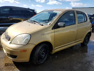 2005 Toyota ECHO z VIN JTDKT123250074184, wystawiony jako Copart lot #48328135 z przebiegiem 218 975 mil mil oraz Czysty tytuł • Clean title. Historia ofert i sprzedaży dostępna na DreamBid. Obrazek 1.