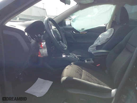 2017 Nissan Rogue S with VIN 5N1AT2MT6HC755526, listed as a IAAI auction lot 41460152 with 46,310 mi miles. Bid and sale history available at carsss.com. Image 5.