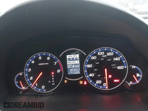 2007 Acura TSX Navi with VIN JH4CL96907C001669, listed as a IAAI auction lot 41479370 with 171,225 mi miles. Bid and sale history available at carsss.com. Image 7.