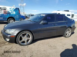 2002 Lexus IS 300 with VIN JTHBD192420048562, listed as a Copart auction lot 47886295 with 75,173 mi miles and Salvage Title. Bid and sale history available at carsss.com. Image 1.