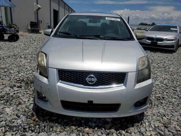 2012 Nissan Sentra S with VIN 3N1AB6AP7CL702095, listed as a Copart auction lot 60427205 with 165,267 mi miles and Salvage title. Bid and sale history available at DreamBid. Image 5.